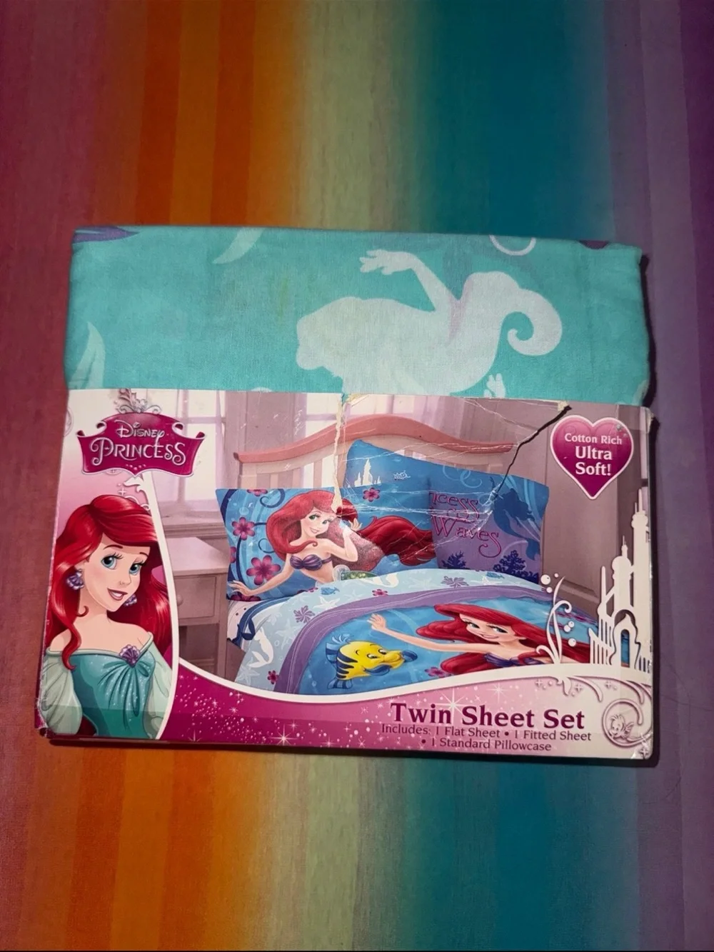 Disney Princess Ariel Twin Sheets *New - READ*